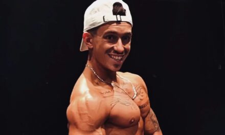 concours de musculation à Vegas