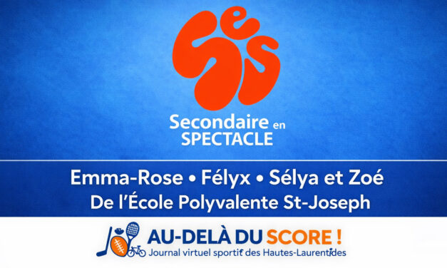 Quatre jeunes de la Polyvalente St-Joseph brillent à Secondaire en spectacle