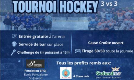 Un tournoi, deux causes, une communauté mobilisée : plus de 5 800 $ amassés en 8 heures!