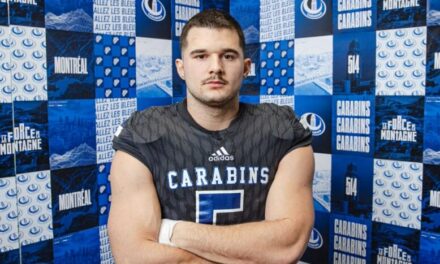 Linebacker et futur ingénieur : Olivier Boyer construit son terrain de succès