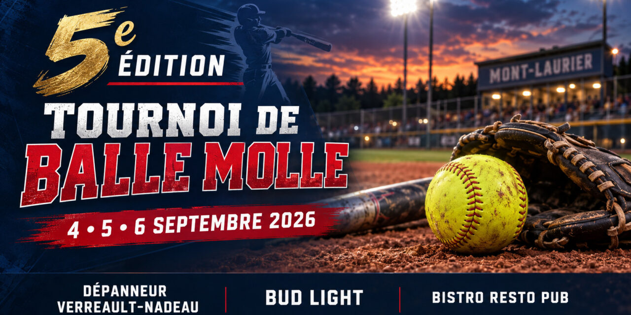 Le tournoi de balle molle de Mont-Laurier célèbre sa cinquième édition