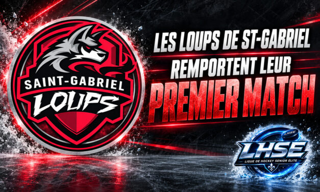 LHSE – Les Loups rugissent et signent leur première victoire de la saison